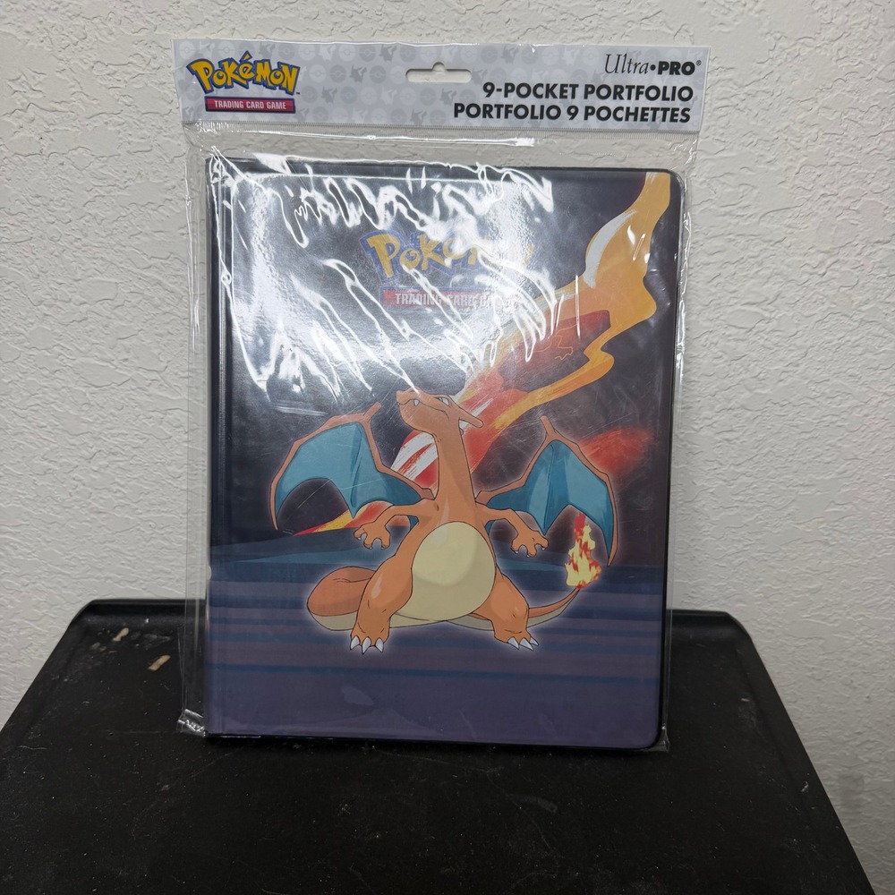 Ultra Pro Pokemon Charizard 9-Pocket Trading Card Binder Portfolio TCG Album